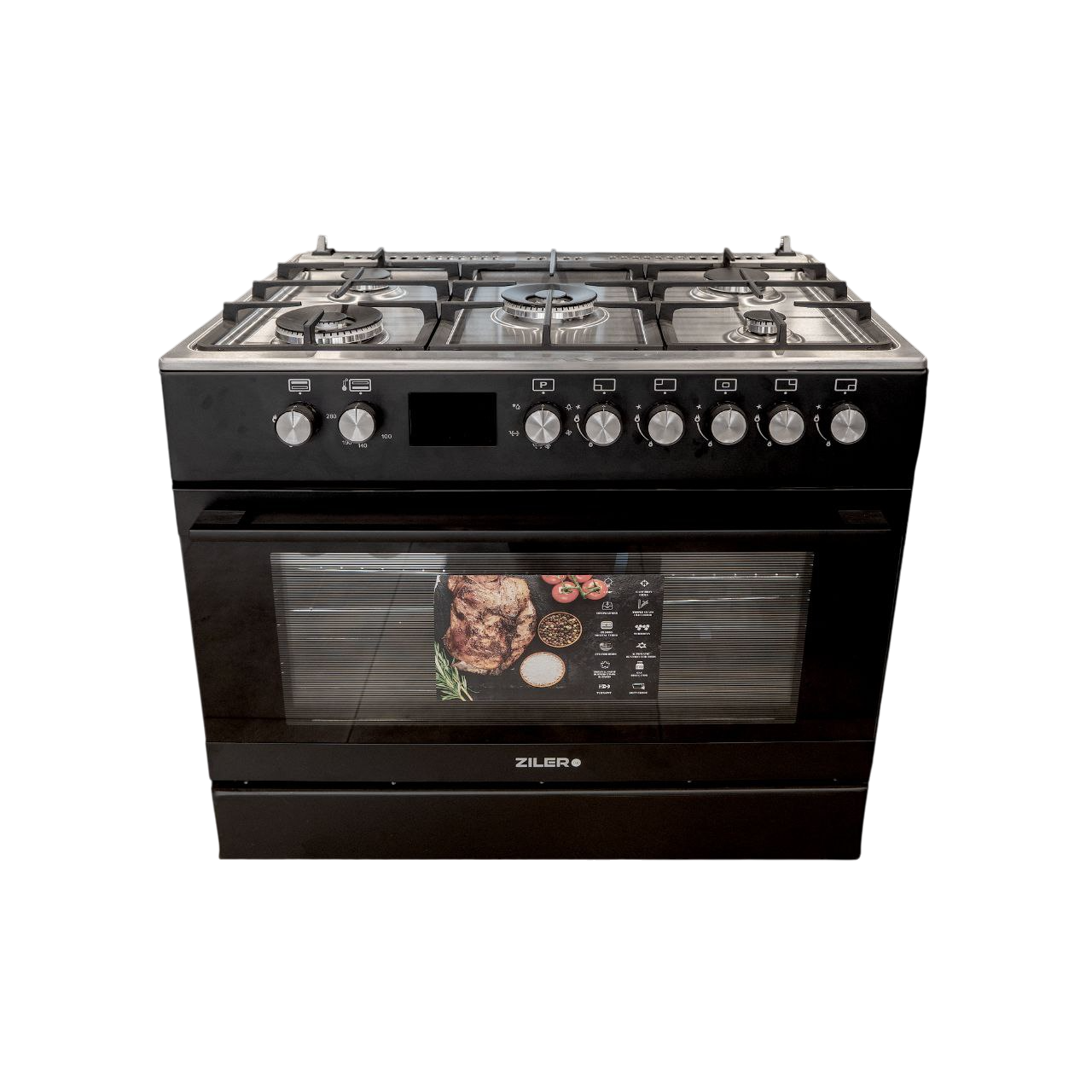 Ziler range cooker
